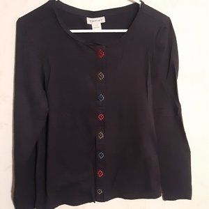 Ariat Women's Snap Button Up LS Shirt in Size L